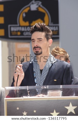 Walk Fame on Walk Of Fame At The Hollywood Walk Of Fame On April 22  2013 In Los