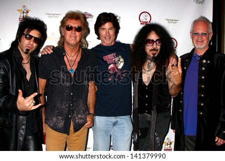 LOS ANGELES - JUN 3:  Player (including Ronn Moss) at the Player Concert celebrating Devin DeVasquez 50th Birthday to benefit Shelter Hope Pet Shop at the Canyon Club on June 3, 2013 in Agoura, CA