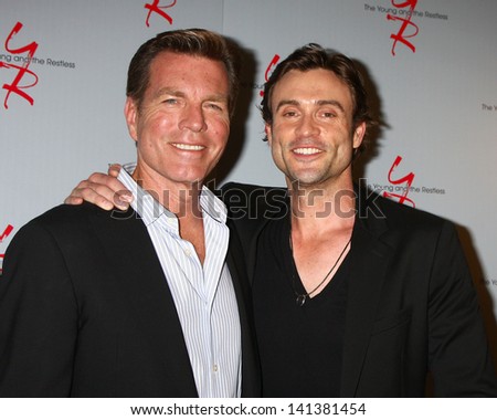 LOS ANGELES - JUN 4:  Peter Bregman, Daniel Goddard arrives at SAG-AFTRA Panel Discussion With The Cast Of \