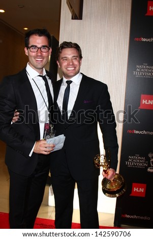 LOS ANGELES - JUN 16:  Jimmy, Billy Miller in the press area at the 40th Daytime Emmy Awards at the Skirball Cultural Center on June 16, 2013 in Los Angeles, CA