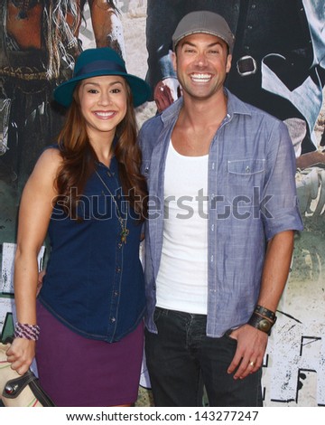 LOS ANGELES - JUN 22:  Diana DeGarmo, Ace Young  at the World Premiere of \