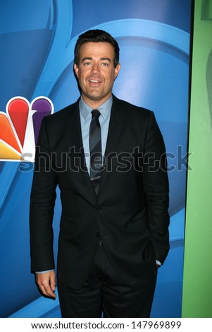 LOS ANGELES - JUL 27:  Carson Daly at the NBC TCA Summer Press Tour 2013 at the Beverly Hilton Hotel on July 27, 2013 in Beverly Hills, CA