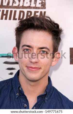LOS ANGELES - AUG 10:  Kevin McHale at the Invisible Children Fourth Estate\'s Founders Party at the UCLA on August 10, 2013 in Westwood, CA