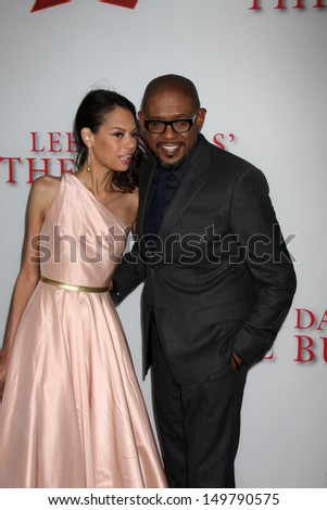 LOS ANGELES - AUG 12:  Keisha Whitaker, Forest Whitaker at the \