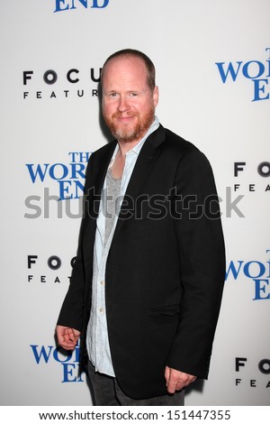 LOS ANGELES - AUG 21:  Joss Whedon at \