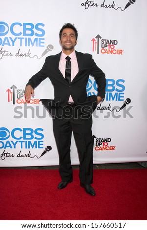 LOS ANGELES - OCT 8:  Ignacio Serricchio at the CBS Daytime After Dark Event at Comedy Store on October 8, 2013 in West Hollywood, CA