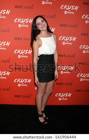 LOS ANGELES - NOV 6:  Haley Ramm at the CRUSH by ABC Family Clothing Line Launch at London Hotel on November 6, 2013 in West Hollywood, CA