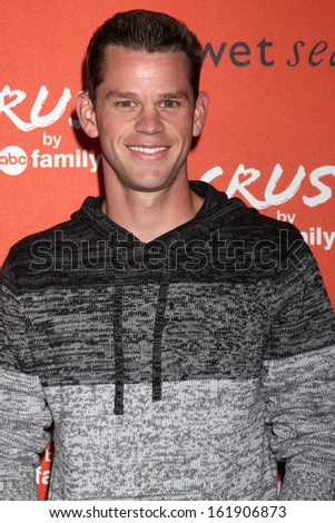 LOS ANGELES - NOV 6:  Ryan Lane at the CRUSH by ABC Family Clothing Line Launch at London Hotel on November 6, 2013 in West Hollywood, CA
