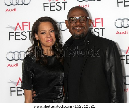 LOS ANGELES - NOV 9:  Keisha Whitaker, Forest Whitaker at the AFI FEST 2013 Presented By Audi - 