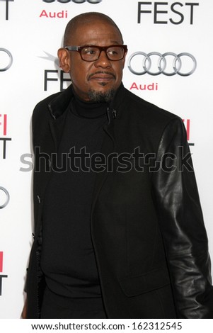 LOS ANGELES - NOV 9:  Forest Whitaker at the AFI FEST 2013 Presented By Audi - \