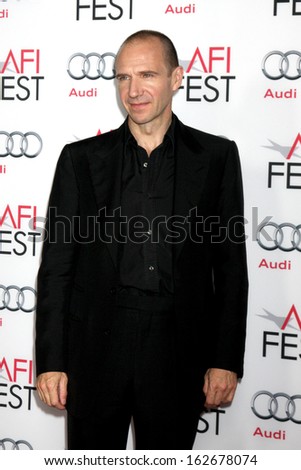 LOS ANGELES - NOV 11:  Ralph Fiennes at the \
