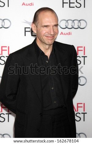 LOS ANGELES - NOV 11:  Ralph Fiennes at the 