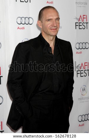LOS ANGELES - NOV 11:  Ralph Fiennes at the \