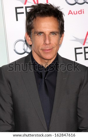Los Angeles - Nov 13: Ben Stiller At The &Quot;The Secret Life Of Walter Mitty&Quot; Gala Screening At Afi Fest At Tcl Chinese Theater On November 13, 2013 In Los Angeles, Ca
