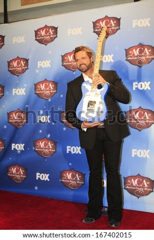 LAS VEGAS - DEC 10:  Randy Houser at the 2013 American Country Awards Press Room at Mandalay Bay Events Center on December 10, 2013 in Las Vegas, NV