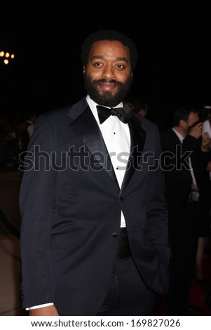 PALM SPRINGS - JAN 4:  Chiwetel Ejiofor at the Palm Springs Film Festival Gala at Palm Springs Convention Center on January 4, 2014 in Palm Springs, CA