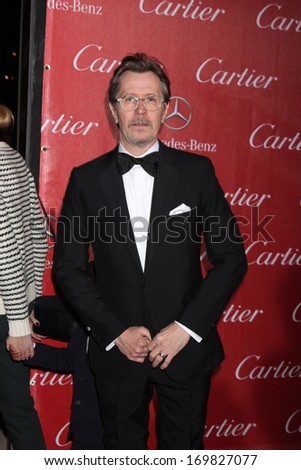 PALM SPRINGS - JAN 4:  Gary Oldman at the Palm Springs Film Festival Gala at Palm Springs Convention Center on January 4, 2014 in Palm Springs, CA