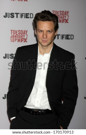 LOS ANGELES - JAN 6:  Jacob Pitts at the \