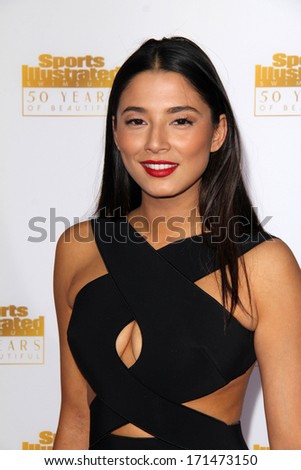 LOS ANGELES - JAN 14:  Jessica Gomes at the 50th Anniversary Of Sports Illustrated Swimsuit Issue at Dolby Theater on January 14, 2014 in Los Angeles, CA
