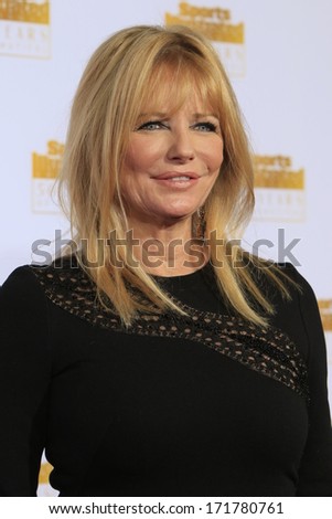LOS ANGELES - JAN 14:  Cheryl Tiegs at the 50th Sports Illustrated Swimsuit Issue at Dolby Theatre on January 14, 2014 in Los Angeles, CA