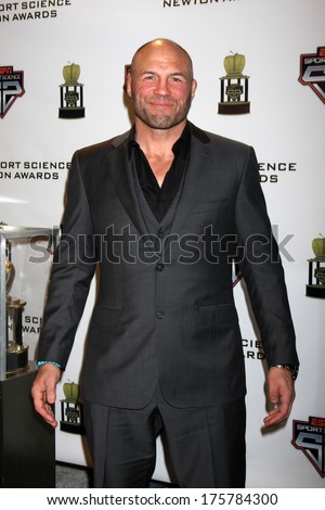 LOS ANGELES  - FEB 9:  Randy Couture at the ESPN Sport Science Newton Awards at Sport Science Studio on February 9, 2014 in Burbank, CA