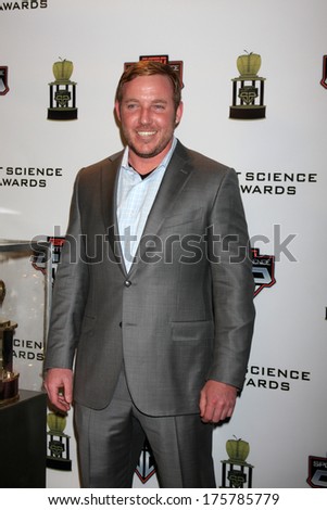 LOS ANGELES  - FEB 9:  Matt Prater at the ESPN Sport Science Newton Awards at Sport Science Studio on February 9, 2014 in Burbank, CA
