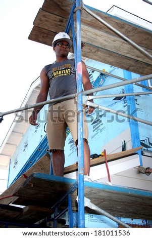 LOS ANGELES - MAR 8:  GH Cast Member at the 5th Annual General Hospital Habitat for Humanity Fan Build Day at Private Location on March 8, 2014 in Lynwood, CA