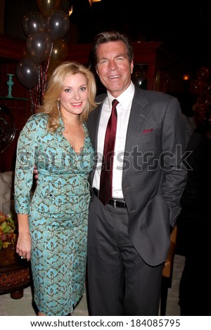 LOS ANGELES - MAR 25:  Cady McClain, Peter Bergman at the Young and Restless 41st Anniversary Cake at CBS Television City on March 25, 2014 in Los Angeles, CA