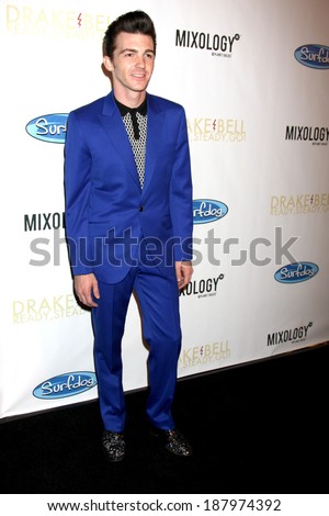 LOS ANGELES - APR 17:  Drake Bell at the Drake Bell\'s Album Release Party for \