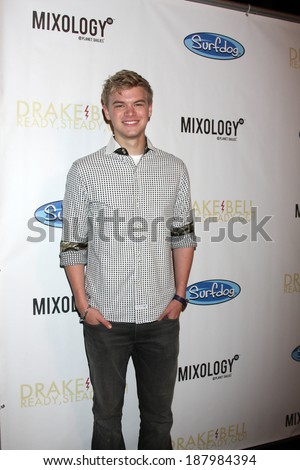 LOS ANGELES - APR 17:  Kenton Duty at the Drake Bell\'s Album Release Party for \
