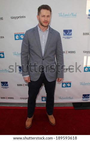 LOS ANGELES - APR 27:  Josh Dallas at the Milk + Bookies Story Time Celebration at Skirball Center on April 27, 2014 in Los Angeles, CA