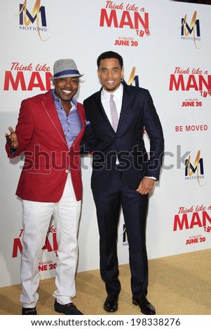 LOS ANGELES - JUN 9:  William Packer, Michael Ealy at the \