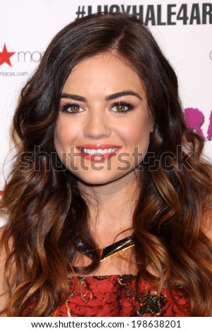 LOS ANGELES - JUN 14:  Lucy Hale at the in store appearance and performance for American Rag at Macy\'s on June 14, 2014 in Sherman Oaks, CA