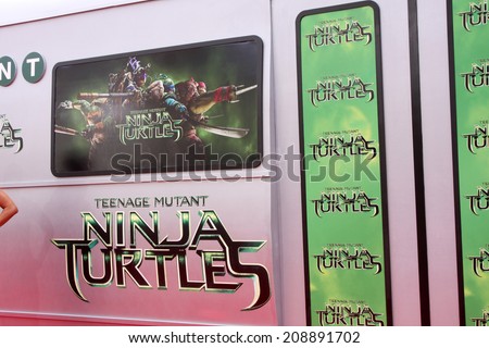 LOS ANGELES - AUG 3:  Atmosphere at the Teenage Mutant Ninja Turtles Premiere at the Village Theater on August 3, 2014 in Westwood, CA