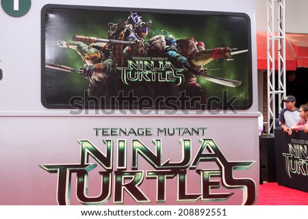 LOS ANGELES - AUG 3:  Atmosphere at the Teenage Mutant Ninja Turtles Premiere at the Village Theater on August 3, 2014 in Westwood, CA