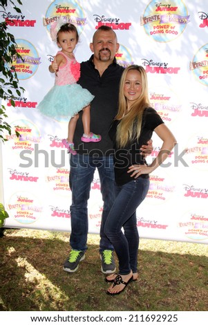 LOS ANGELES - AUG 16:  Chuck Liddell at the Disney Junior\'s Pirate and Princess: Power of Doing Good at Avalon on August 16, 2014 in Los Angeles, CA