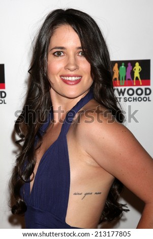 LOS ANGELES - AUG 23:  Chloe Valentine at the Hollywood Red Carpet School at Secret Rose Theater on August 23, 2014 in Los Angeles, CA