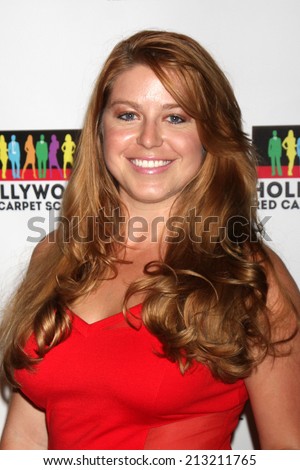 LOS ANGELES - AUG 23:  Nicole Wagner at the Hollywood Red Carpet School at Secret Rose Theater on August 23, 2014 in Los Angeles, CA