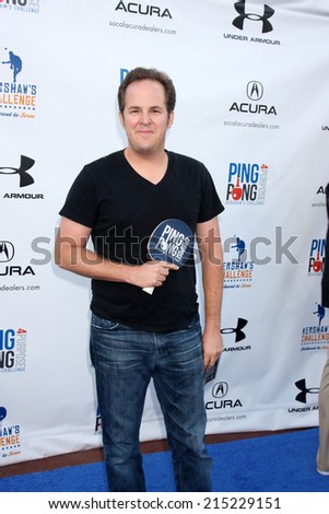 LOS ANGELES - SEP 4:  David Berman at the Ping Pong 4 Purpose Charity Event at Dodger Stadium on September 4, 2014 in Los Angeles, CA