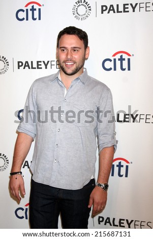 LOS ANGELES - SEP 7:  Scooter Braun at the Paley Center For Media\'s PaleyFest 2014 Fall TV Previews - CBS at Paley Center For Media on September 7, 2014 in Beverly Hills, CA