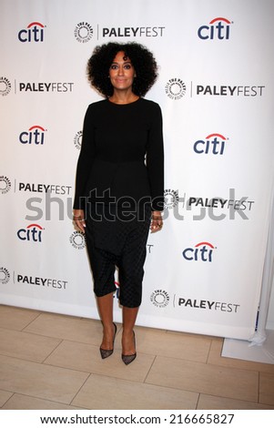 LOS ANGELES - SEP 11:  Tracee Ellis Ross at the Paley Center For Media\'s PaleyFest 2014 Fall TV Previews - ABC at Paley Center For Media on September 11, 2014 in Beverly Hills, CA