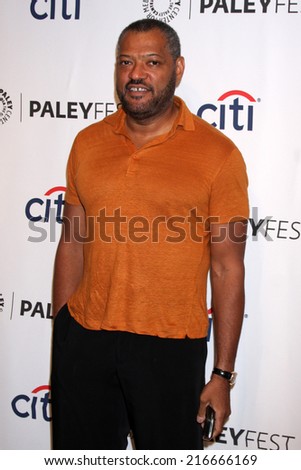 LOS ANGELES - SEP 11:  Lawrence Fishburne at the Paley Center For Media\'s PaleyFest 2014 Fall TV Previews - ABC at Paley Center For Media on September 11, 2014 in Beverly Hills, CA
