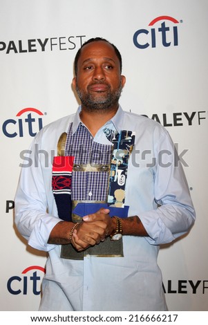 LOS ANGELES - SEP 11:  Kenya Barris at the Paley Center For Media\'s PaleyFest 2014 Fall TV Previews - ABC at Paley Center For Media on September 11, 2014 in Beverly Hills, CA