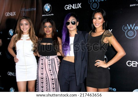 LOS ANGELES - SEP 14:  Blush at the Genlux Rodeo Drive Festival of Watches and Jewelry at Rodeo Drive on September 14, 2014 in Beverly Hills, CA