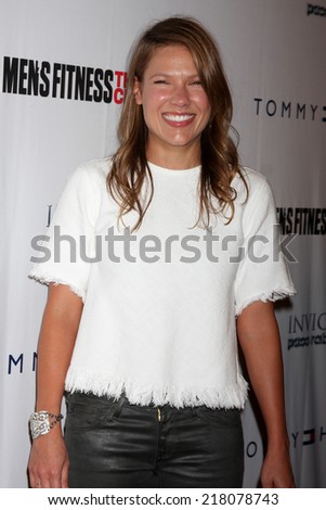 LOS ANGELES - SEP 17:  Kiele Sanchez at the MEN\'S FITNESS Celebrates The 2014 GAME CHANGERS  at Palihouse on September 17, 2014 in West Hollywood, CA