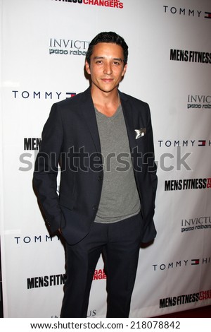 LOS ANGELES - SEP 17:  Gabriel Luna at the MEN\'S FITNESS Celebrates The 2014 GAME CHANGERS  at Palihouse on September 17, 2014 in West Hollywood, CA