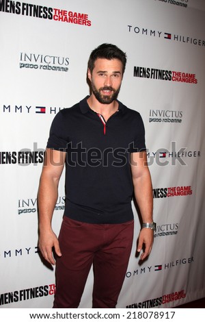 LOS ANGELES - SEP 17:  Brett Dalton at the MEN\'S FITNESS Celebrates The 2014 GAME CHANGERS  at Palihouse on September 17, 2014 in West Hollywood, CA