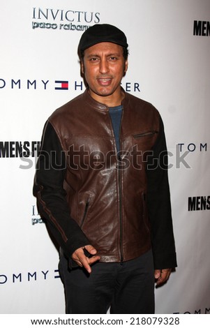 LOS ANGELES - SEP 17:  Aasif Mandvi at the MEN\'S FITNESS Celebrates The 2014 GAME CHANGERS  at Palihouse on September 17, 2014 in West Hollywood, CA