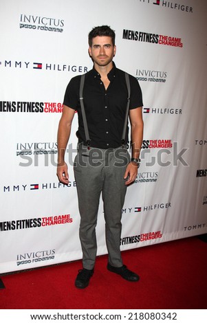 LOS ANGELES - SEP 17:  Ryan Rottman at the MEN\'S FITNESS Celebrates The 2014 GAME CHANGERS  at Palihouse on September 17, 2014 in West Hollywood, CA