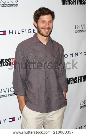 LOS ANGELES - SEP 17:  Zach Gilford at the MEN\'S FITNESS Celebrates The 2014 GAME CHANGERS  at Palihouse on September 17, 2014 in West Hollywood, CA
